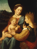 Buy The Mystic Marriage of St Catherine of Alexandria at AllPosters.com