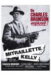 Machine Gun Kelly, French Movie Poster, 1958