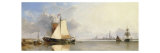 Antwerp from the Scheldt, Morning, 1844