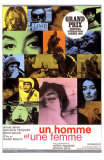 Buy A Man and a Woman, French Movie Poster, 1966 at AllPosters.com