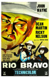 Rio Bravo, French Movie Poster, 1959