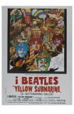 Yellow Submarine, Italian Movie Poster, 1968