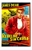 Rebel Without a Cause, Argentine Movie Poster, 1955