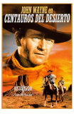 The Searchers, Spanish Movie Poster, 1956