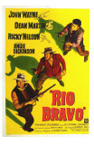 Rio Bravo, Australian Movie Poster, 1959
