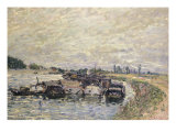 Garage de Bateaux a Saint-Mammes, 1885