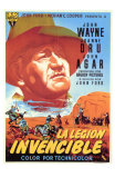 She Wore a Yellow Ribbon, Spanish Movie Poster, 1949