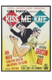 Kiss Me Kate, Danish Movie Poster, 1953
