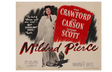 Mildred Pierce, UK Movie Poster, 1945
