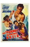 Buy A Streetcar Named Desire, Belgian Movie Poster, 1951 at AllPosters.com