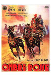 Stagecoach, Italian Movie Poster, 1939