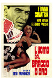 The Man With the Golden Arm, Italian Movie Poster, 1955