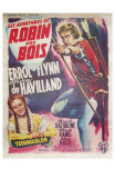 The Adventures of Robin Hood, Belgian Movie Poster, 1938