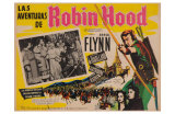 The Adventures of Robin Hood, Mexican Movie Poster, 1938