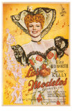 Cover Girl, Spanish Movie Poster, 1944