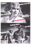 The Misfits, German Movie Poster, 1961