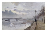 Buy Beside the Thames, 1897 at AllPosters.com