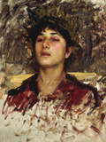 Head Study of a Corsican Boy