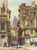 Buy Street Scene in Rouen at AllPosters.com