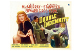 Double Indemnity, UK Movie Poster, 1944