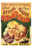 Shall We Dance, Spanish Movie Poster, 1937