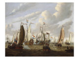 Czar Peter the Great welcomed by the Dutch East India Company