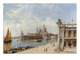 A View of the Piazzetta and Santa Maria della Salute, Venice