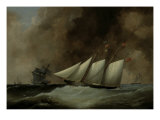 The Esmeralda under Full Sail, 1846