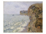 Buy Les Falaises de Grainval pres de Fecamp, 1902 at AllPosters.com