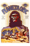 Planet of the Apes, Czchecoslovakian Movie Poster, 1968