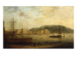 Plymouth Harbour with the Royal William Victualling Yard