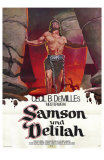 Samson & Delilah, German Movie Poster, 1949