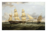 Buy A Barque in Two Positions and Other Shipping off the Coast at Dover at AllPosters.com
