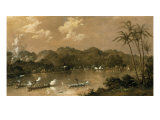 Buy A Naval Engagement in Perak, Malaysia, 1885 at AllPosters.com