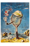 Mr. Hulot's Holiday, German Movie Poster, 1953