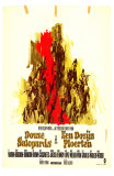 The Dirty Dozen, Belgian Movie Poster, 1967