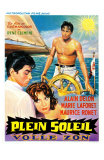 Buy Purple Noon, Belgian Movie Poster, 1964 at AllPosters.com