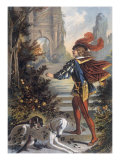Sleeping Beauty: The Prince Approaches the Enchanted Castle