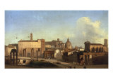 A View of the Forum, Rome, 1830 Giclee Print