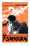 Seven Samurai, French Movie Poster, 1954