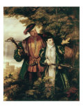 Buy Henry VIII and Anne Boleyn Deer Shooting in Windsor Forest at AllPosters.com