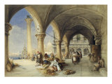 Buy Greek Merchants and Fruit Sellers in the Piazzetta, Venice, 1848 at AllPosters.com