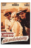 The Misfits, German Movie Poster, 1961