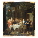 Buy Figures on a Terrace Feasting at AllPosters.com