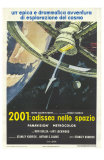 2001: A Space Odyssey, Italian Movie Poster, 1968