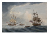 Buy The Loss of HMS Undaunted on Themorant Keys, Jamaica, 1796 at AllPosters.com