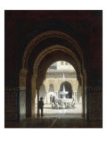 Figures in the Courtyard of a Moorish Building