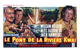 Bridge on the River Kwai, Belgian Movie Poster, 1958