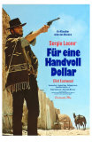 A Fistful of Dollars, German Movie Poster, 1964