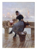 Buy A Fishergirl on the Quay at AllPosters.com